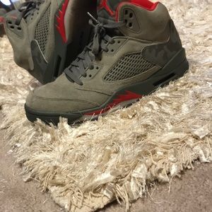 Air Jordan 5 Forest Camo